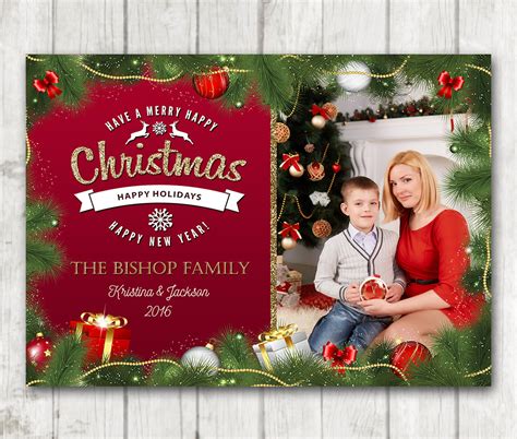 holiday cards customize